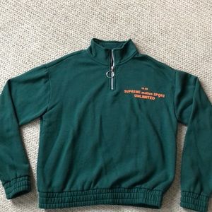 Women’s Forever 21 3/4 zip sweatshirt